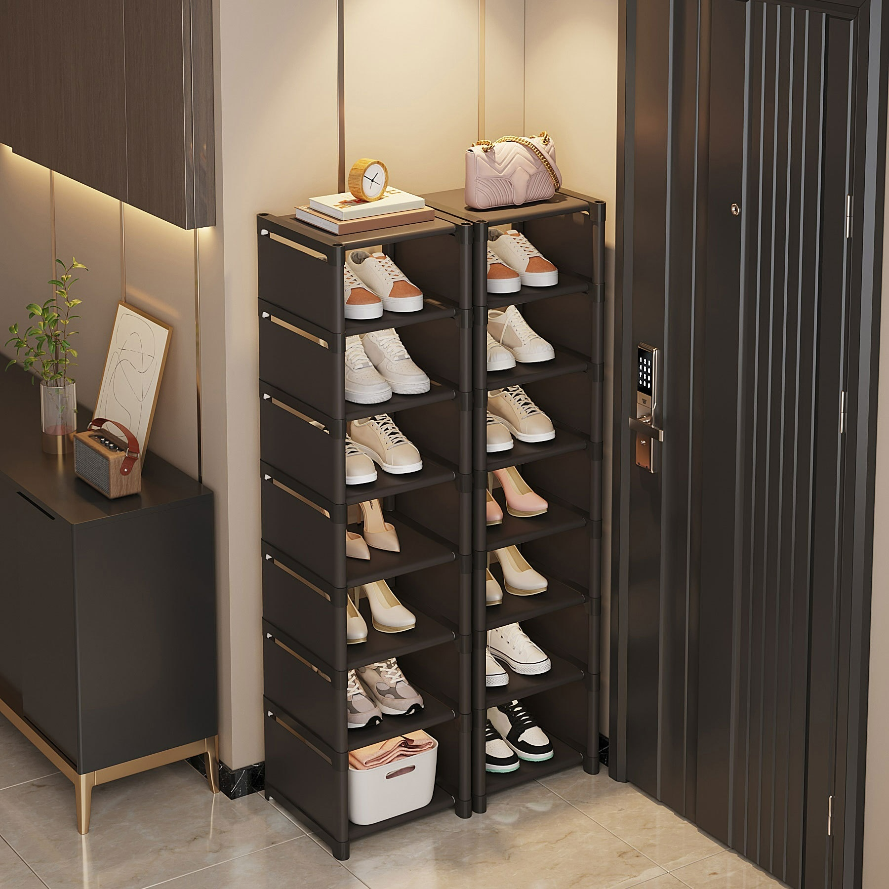 Zenvora™ SpaceSaver Multi-Tier Shoe Rack