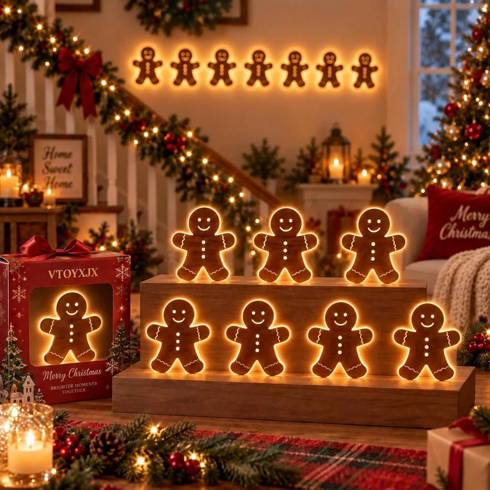 LED Glowing Reindeer Wall Sticker