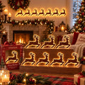 LED Glowing Reindeer Wall Sticker