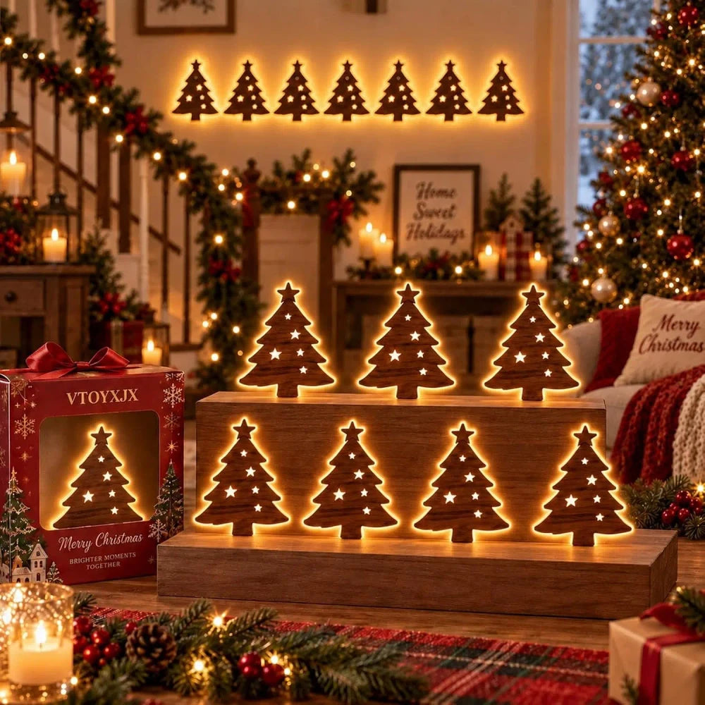 LED Glowing Reindeer Wall Sticker