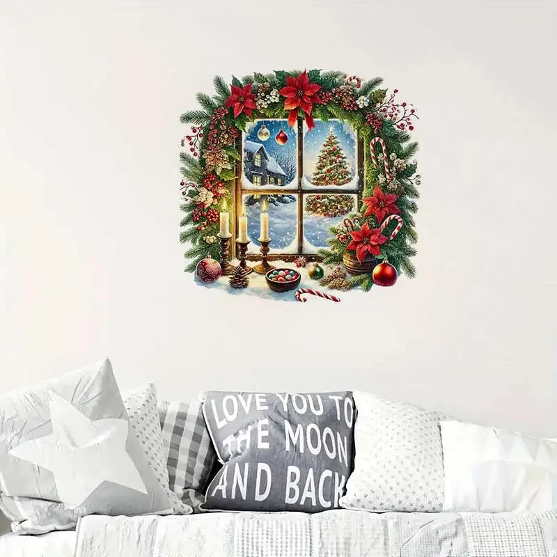 Christmas Kitchen Cabinet Wall Sticker