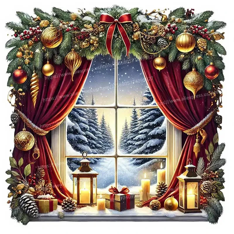 Christmas Kitchen Cabinet Wall Sticker