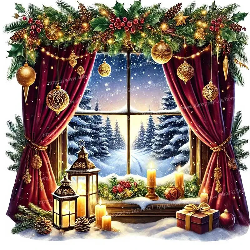 Christmas Kitchen Cabinet Wall Sticker