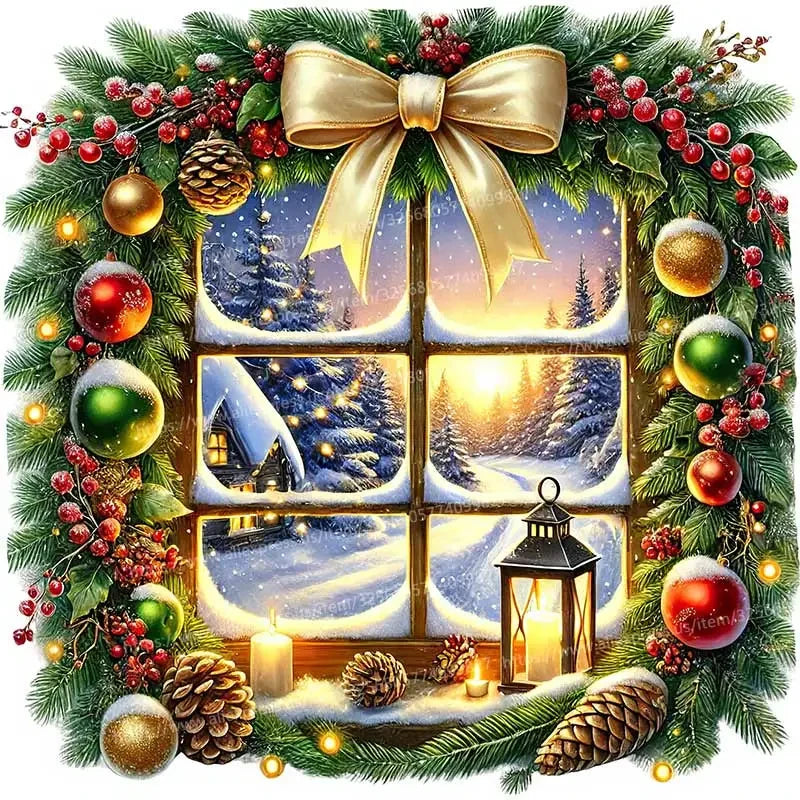 Christmas Kitchen Cabinet Wall Sticker
