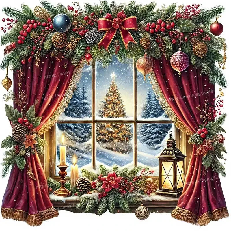 Christmas Kitchen Cabinet Wall Sticker