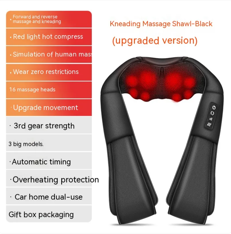 Zenvora™ HeatRelief Neck & Shoulder Massager
