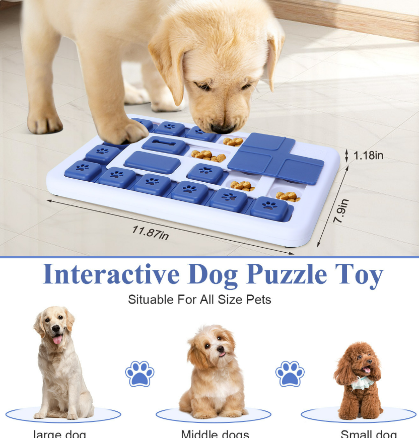 Zenvora Slow-Feed Enrichment Puzzle Mat
