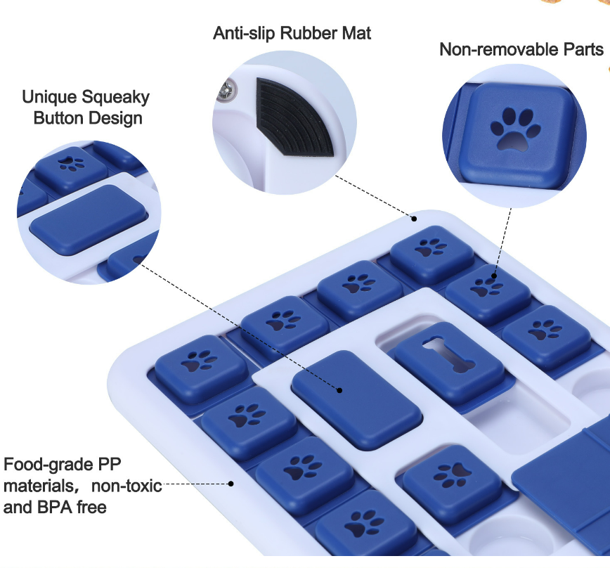 Zenvora Slow-Feed Enrichment Puzzle Mat