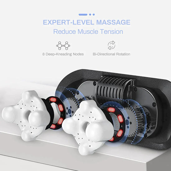 Zenvora™ HeatRelief Neck & Shoulder Massager