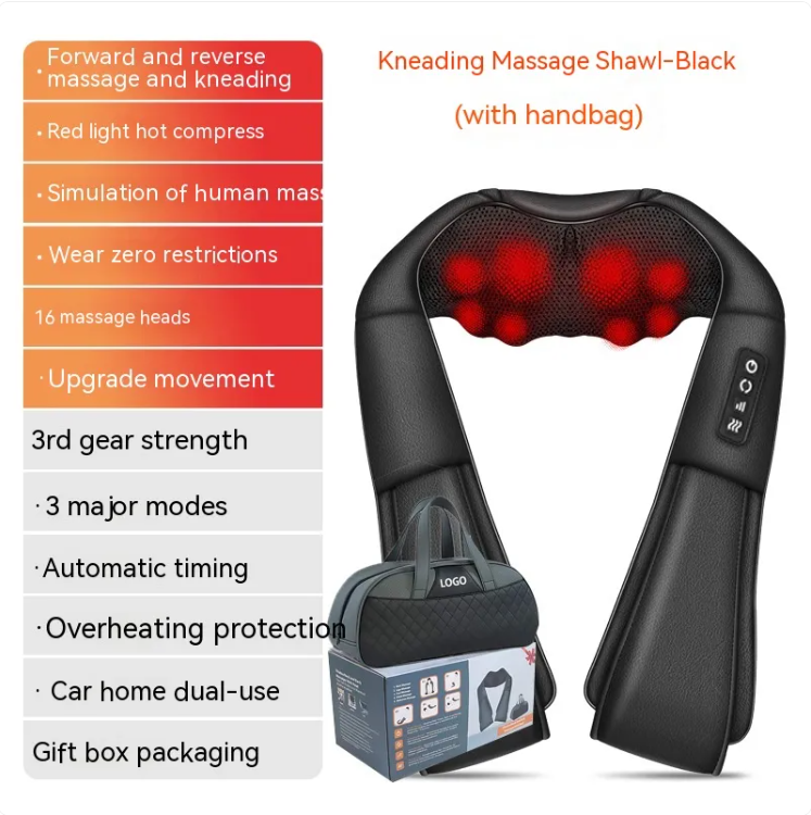 Zenvora™ HeatRelief Neck & Shoulder Massager
