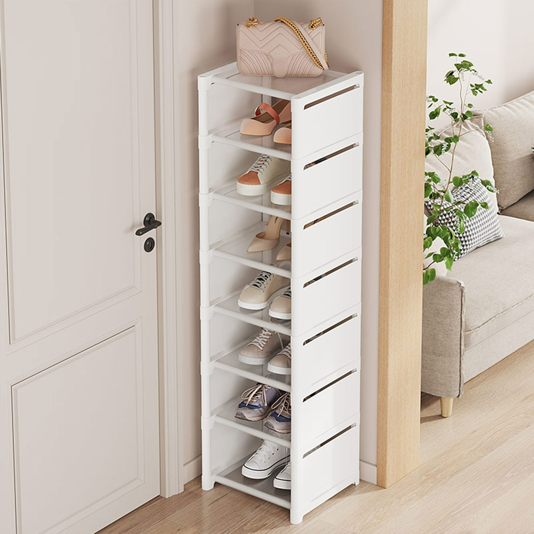 Zenvora™ SpaceSaver Multi-Tier Shoe Rack