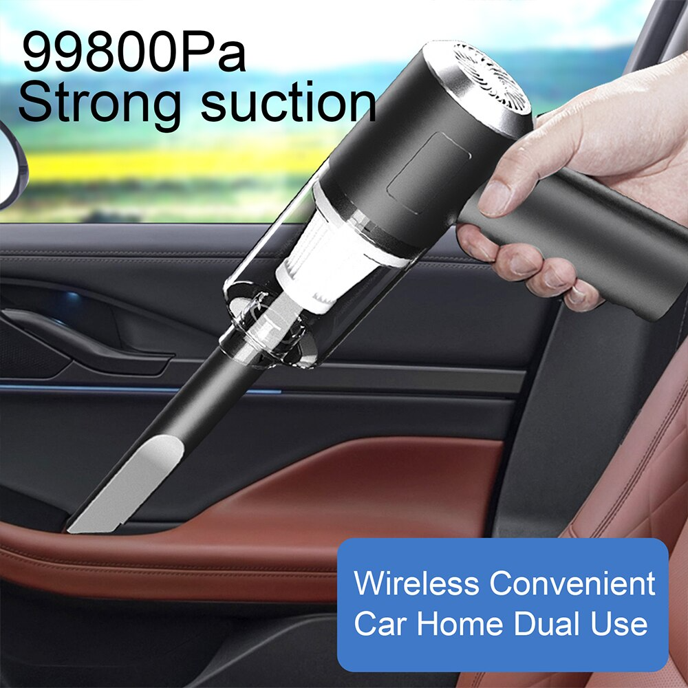Zenvora™ Mini Cordless Handheld Vacuum