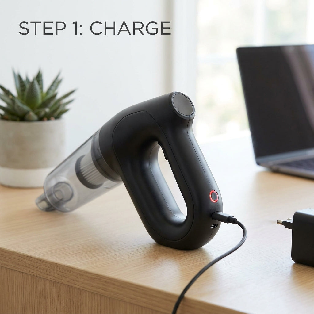 Zenvora™ UltraVac Pro Handheld Vacuum