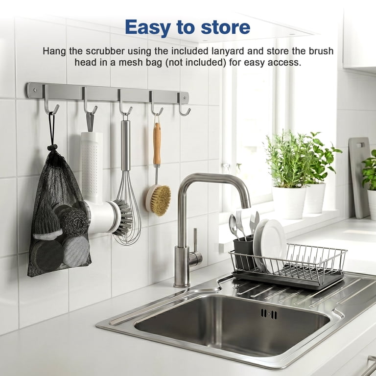 Cordless Handheld Electric Cleaning Brush