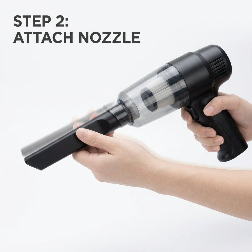 Zenvora™ UltraVac Pro Handheld Vacuum