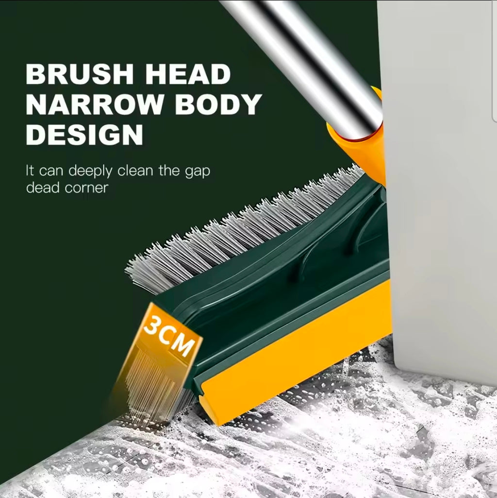 Zenvora™ 3-in-1 V-Shaped Floor & Bathroom Scrub Brush